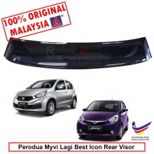 Perodua Myvi Lagi Best Icon (2nd Gen) 2011-2018 AG Rear Wing Spoiler Visor Windscreen Sun Shade (Big 20cm)